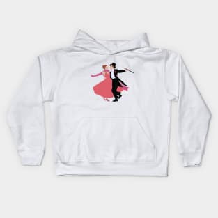 Ginger Rogers and Fred Astaire Kids Hoodie